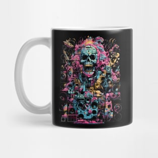 Sound of Halloween - Abstract Expressionism Audio Sound System Mug